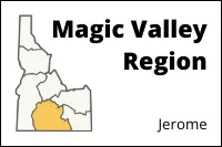 Magic valley region of Idaho.
