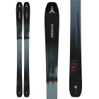 Atomic Maverick 88 TI Skis 2023 in black, dark blue, and red.