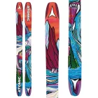 Atomic Bent 110 Skis 2023 bottoms mountain pattern rainbow colors