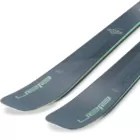 Elan Ripstick 88 W Skis 2023 in grey and mint.
