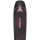 Atomic Maven 86 Women's Skis 2023 tip in pink and black.