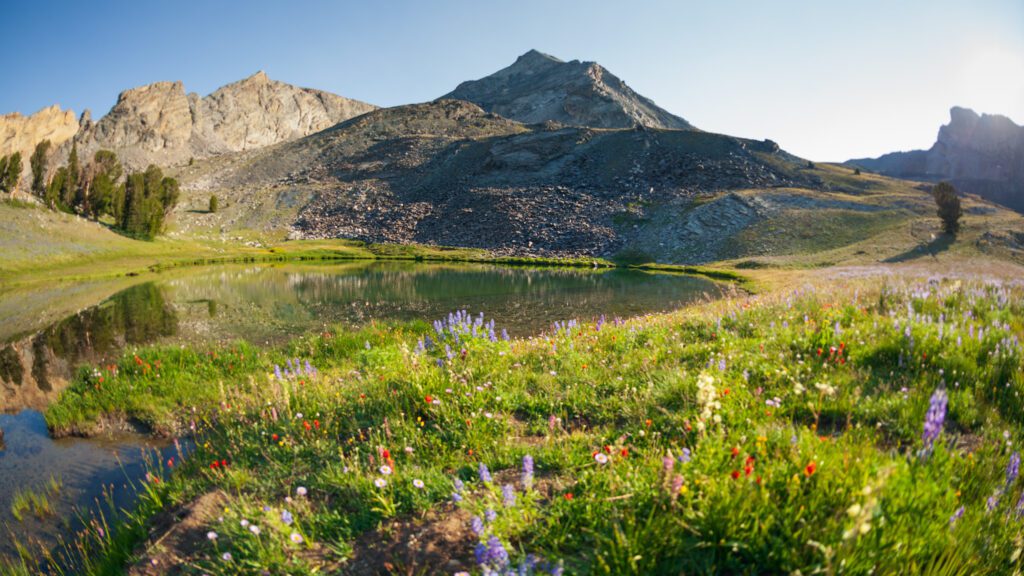 Idaho alpine lake shot by Hunter Smith