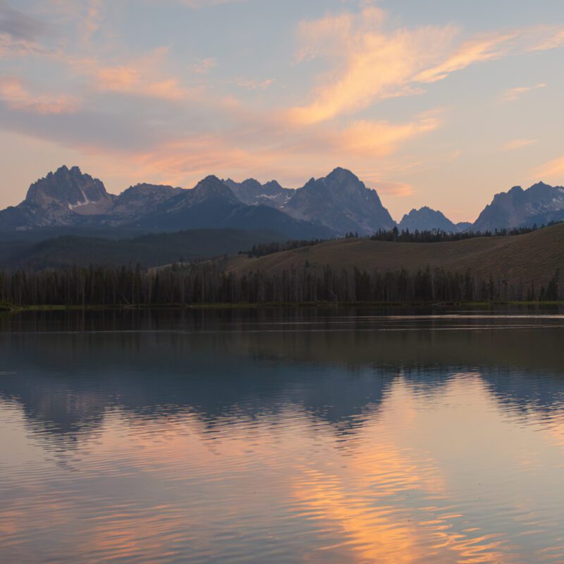Little Redfish Lake shot by Hunter Smith