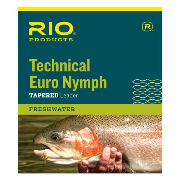 RIO Freshwater Technical Euro Nymph 14’ Tapered Leader w/ Indicator Tippet & Ring