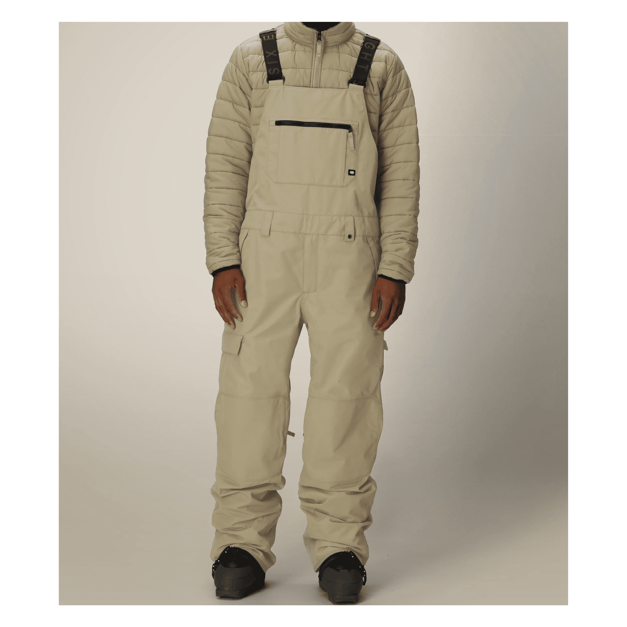 mens 20k hot lap shell bib