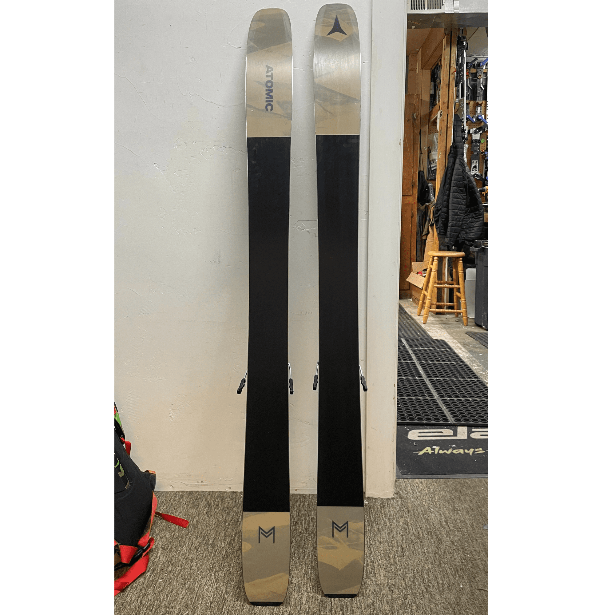 atomic maven 93 165 + salomon strive 11 (demo)