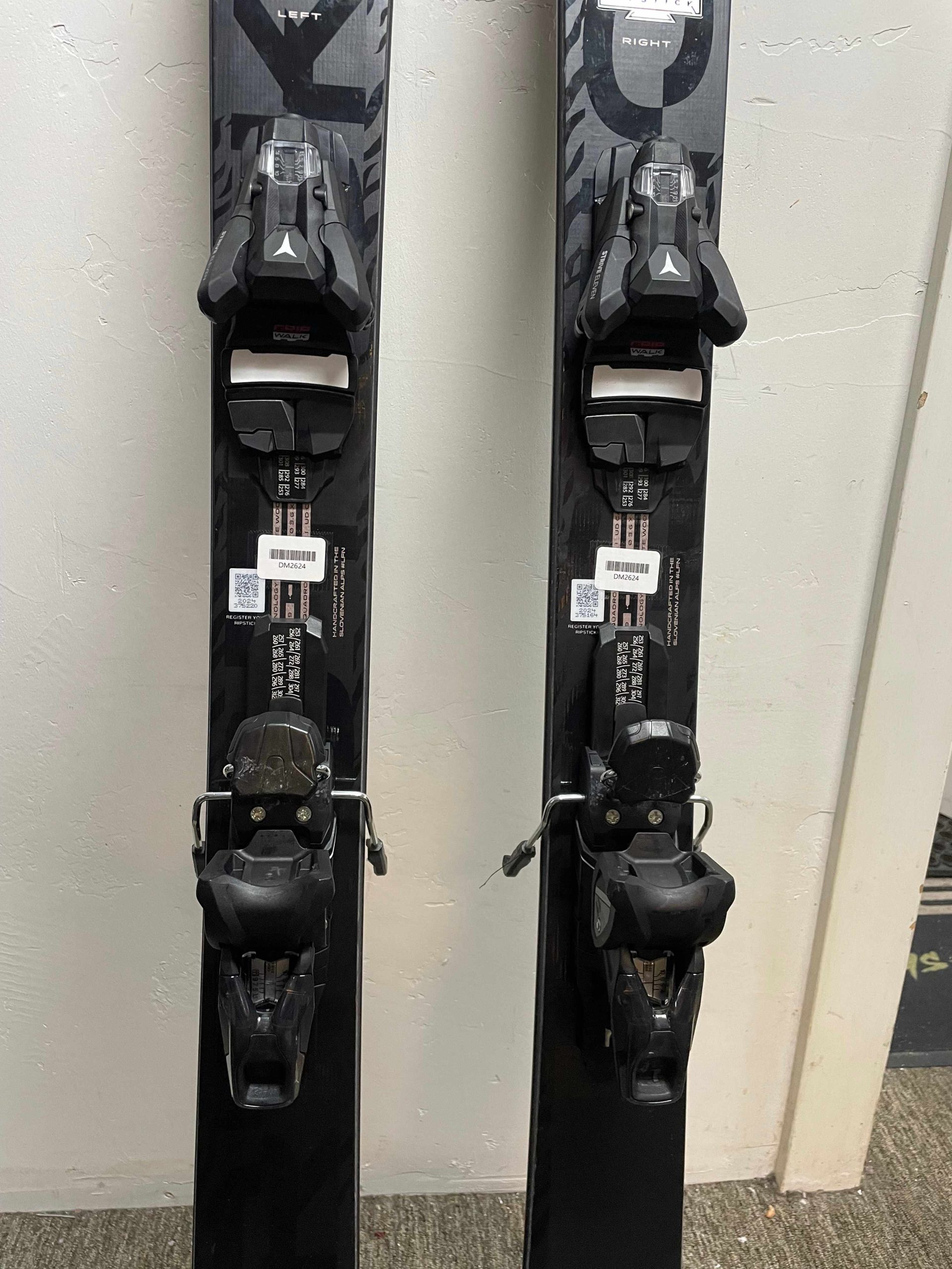 elan ripstick black 94 / 168 + strive 11 (demo)